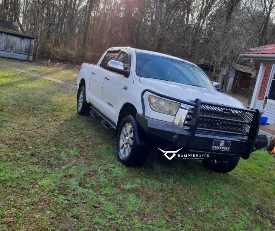 07-13 Toyota Tundra Trail FX Front Diamond Plate Bumper