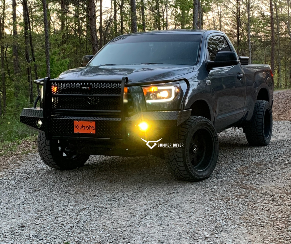 07-13 Toyota Tundra Trail FX Front Diamond Plate Bumper