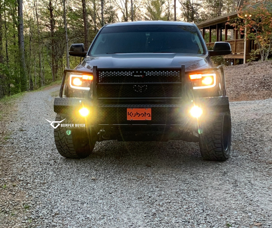 07-13 Toyota Tundra Trail FX Front Diamond Plate Bumper