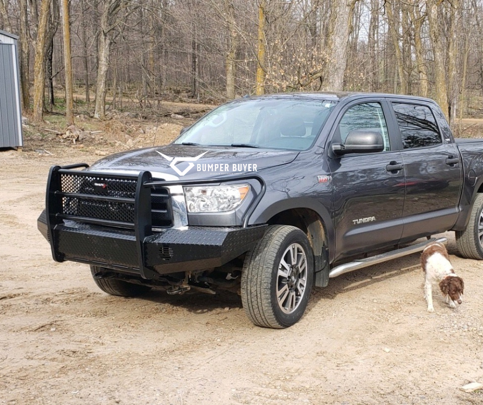 07-13 Toyota Tundra Trail FX Front Diamond Plate Bumper