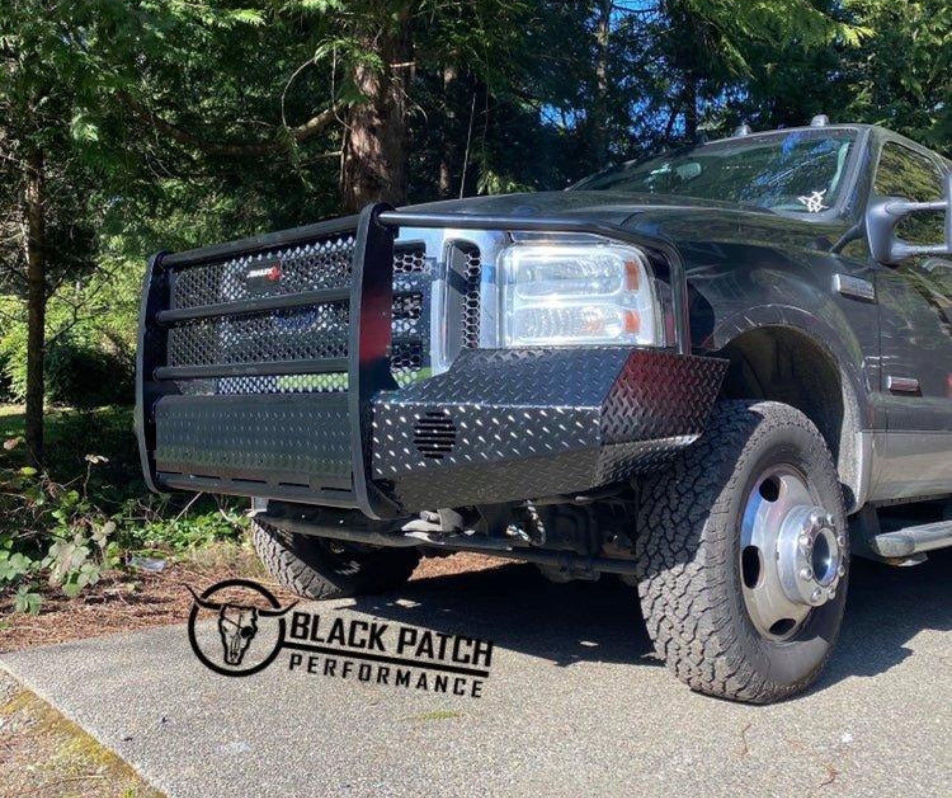 05-07 Ford F250/F350 Trail FX Front Diamond Plate Bumper - Made in the USA