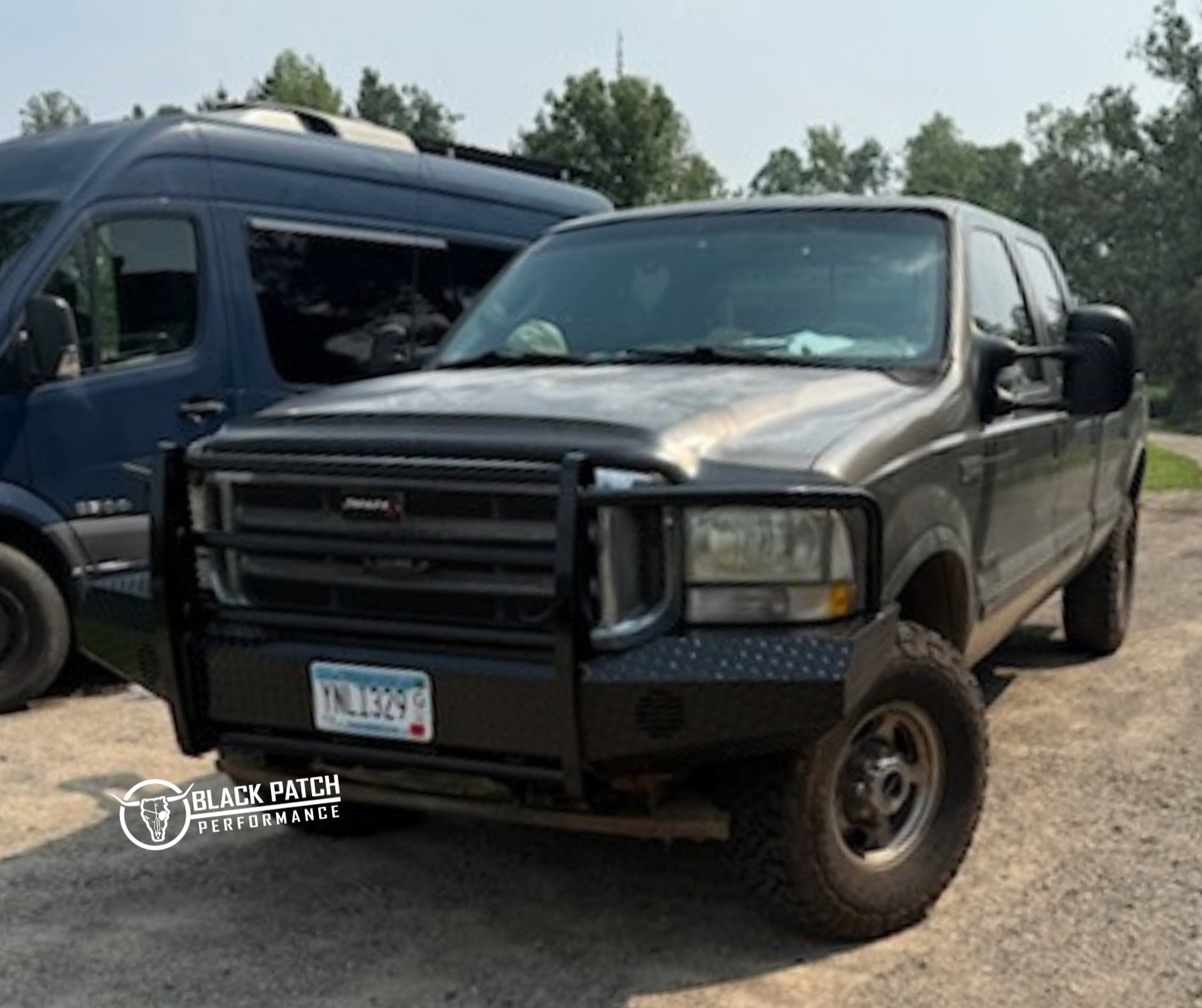 99-04 Ford F250/F350 Trail FX Front Diamond Plate Bumper - Made in the USA