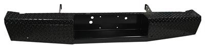 17-19 Ford F250/F350 Trail FX Rear Diamond Plate Bumper - Black Patch Performance