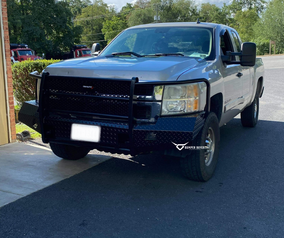 Ranch Style Full Front Replacement Bumper - Black Patch Performance