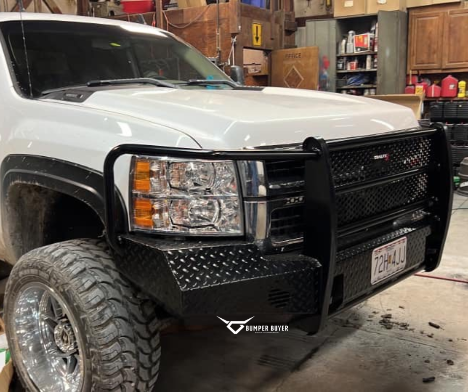 Ranch Style Full Front Replacement Bumper - Black Patch Performance