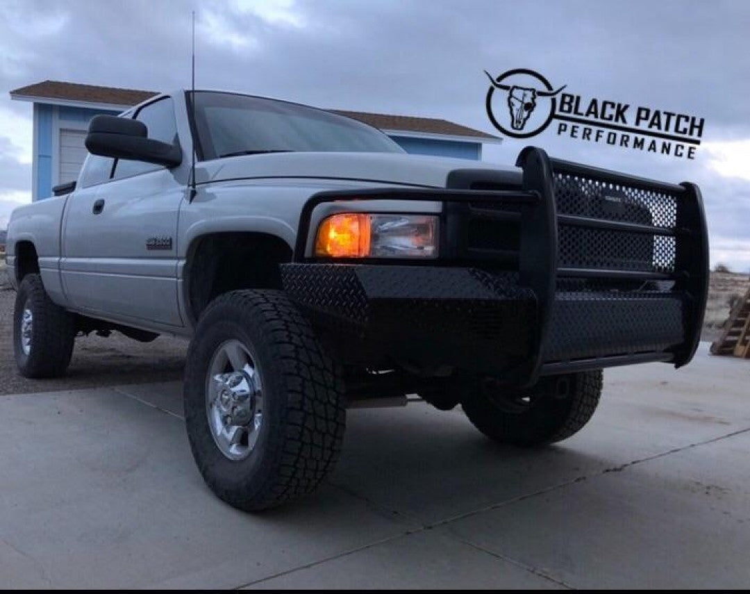 94-02 Dodge Ram 2500/3500 Trail FX Front Diamond Plate Bumper