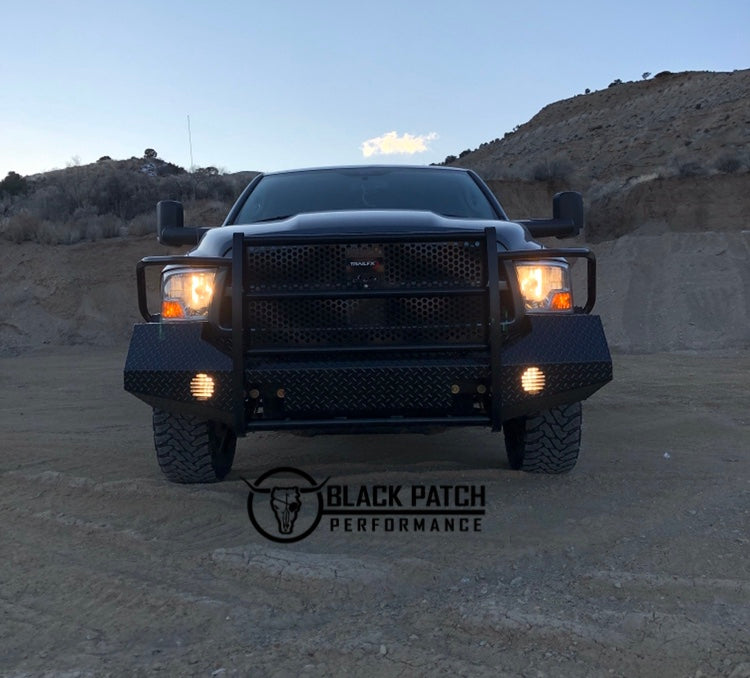 09-12 Dodge Ram 1500 Trail FX Front Diamond Plate Bumper