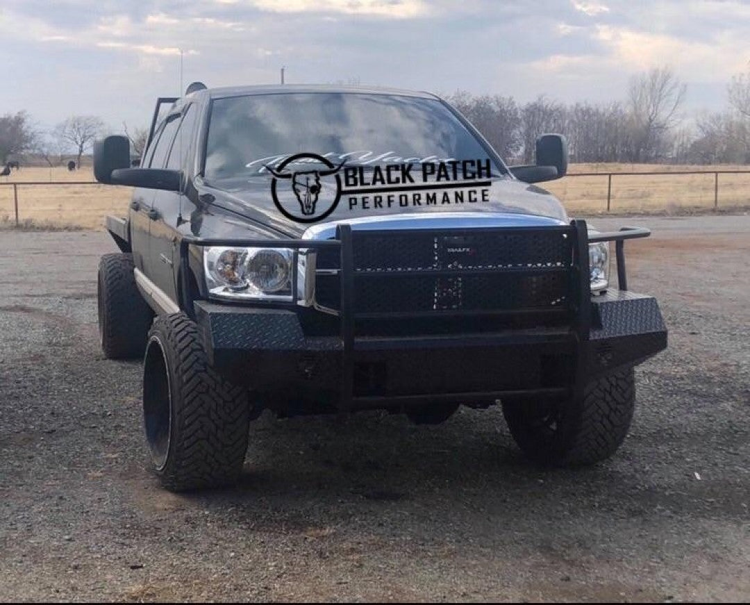 06-09 Dodge Ram 2500/3500 Trail FX Front Diamond Plate Bumper