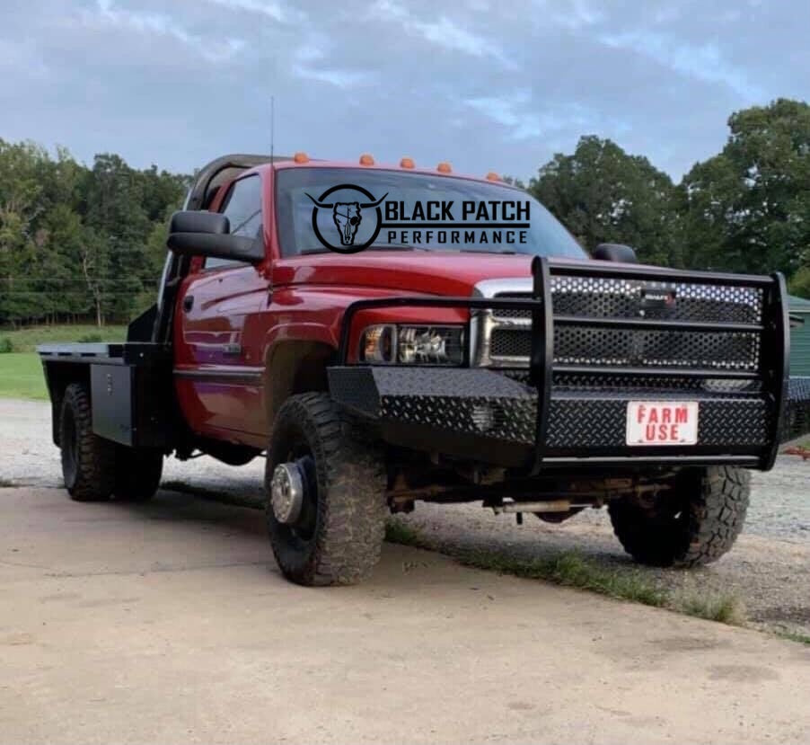 94-02 Dodge Ram 2500/3500 Trail FX Front Diamond Plate Bumper