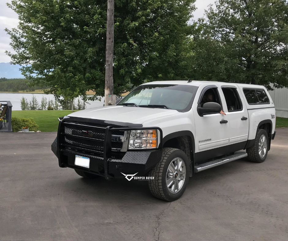 Ranch Style Full Front Replacement Bumper - Black Patch Performance