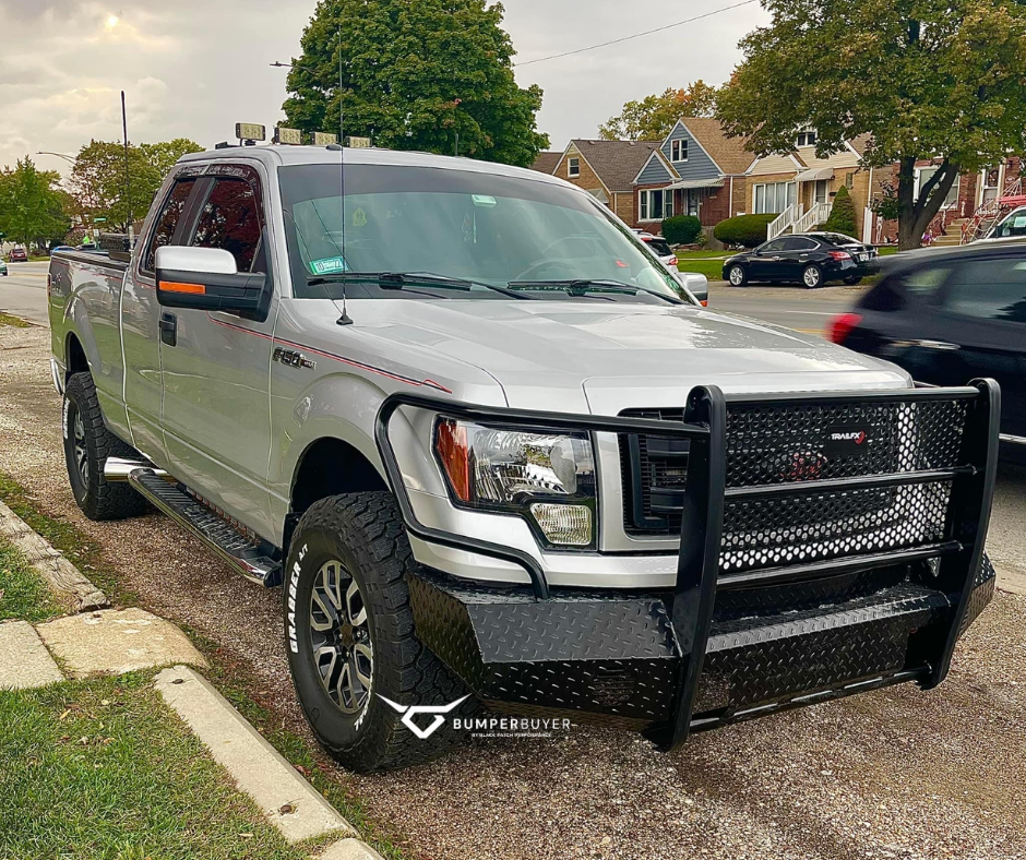 Ranch Style Full Front Replacement Bumper - Black Patch Performance