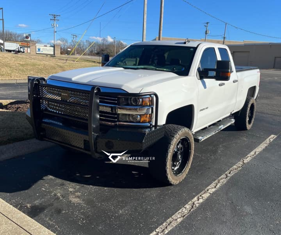 Ranch Style Full Front Replacement Bumper - Black Patch Performance