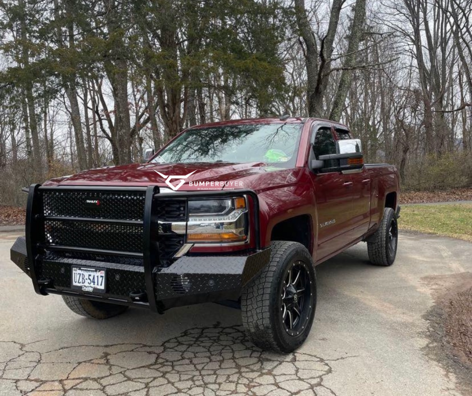Ranch Style Full Front Replacement Bumper - Black Patch Performance