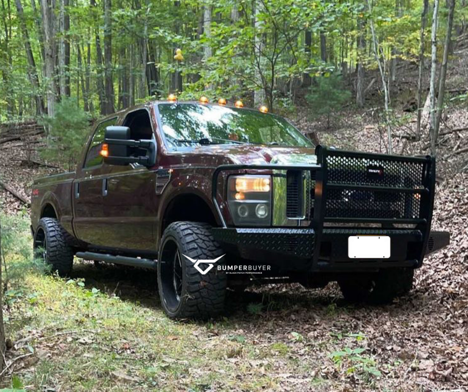 Ranch Style Full Front Replacement Bumper - Black Patch Performance