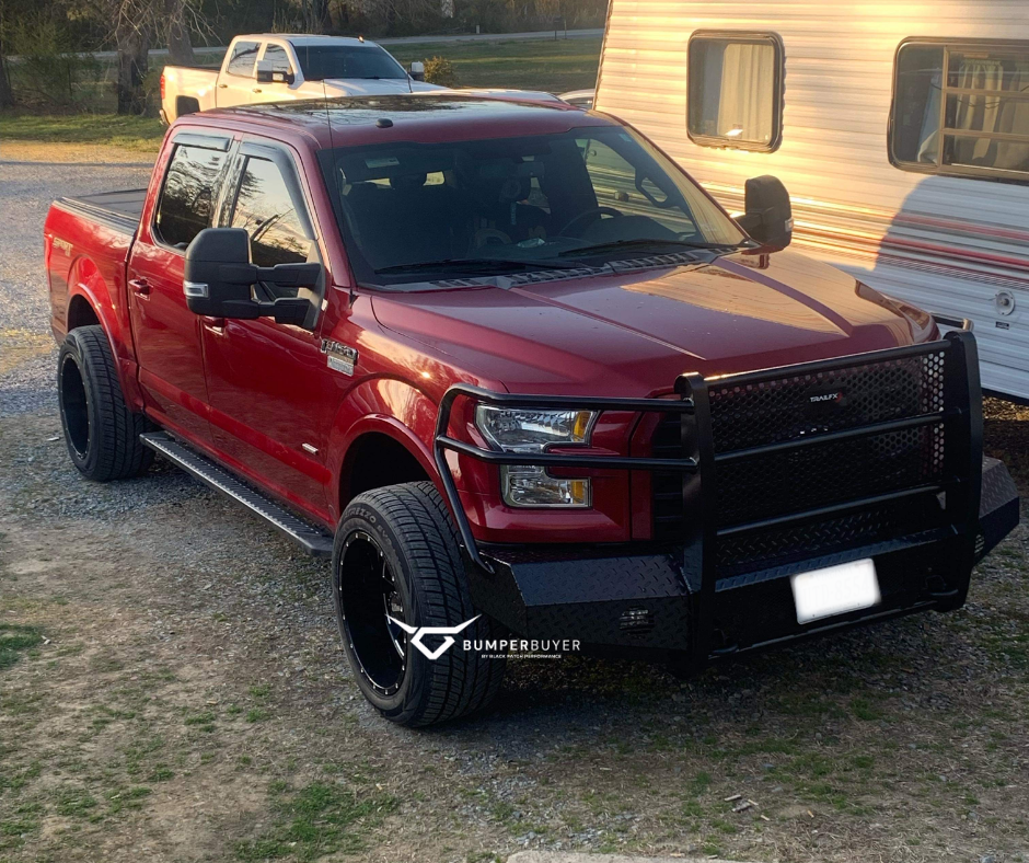 Ranch Style Full Front Replacement Bumper - Black Patch Performance