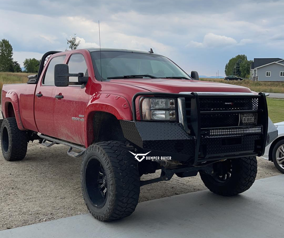 Ranch Style Full Front Replacement Bumper - Black Patch Performance