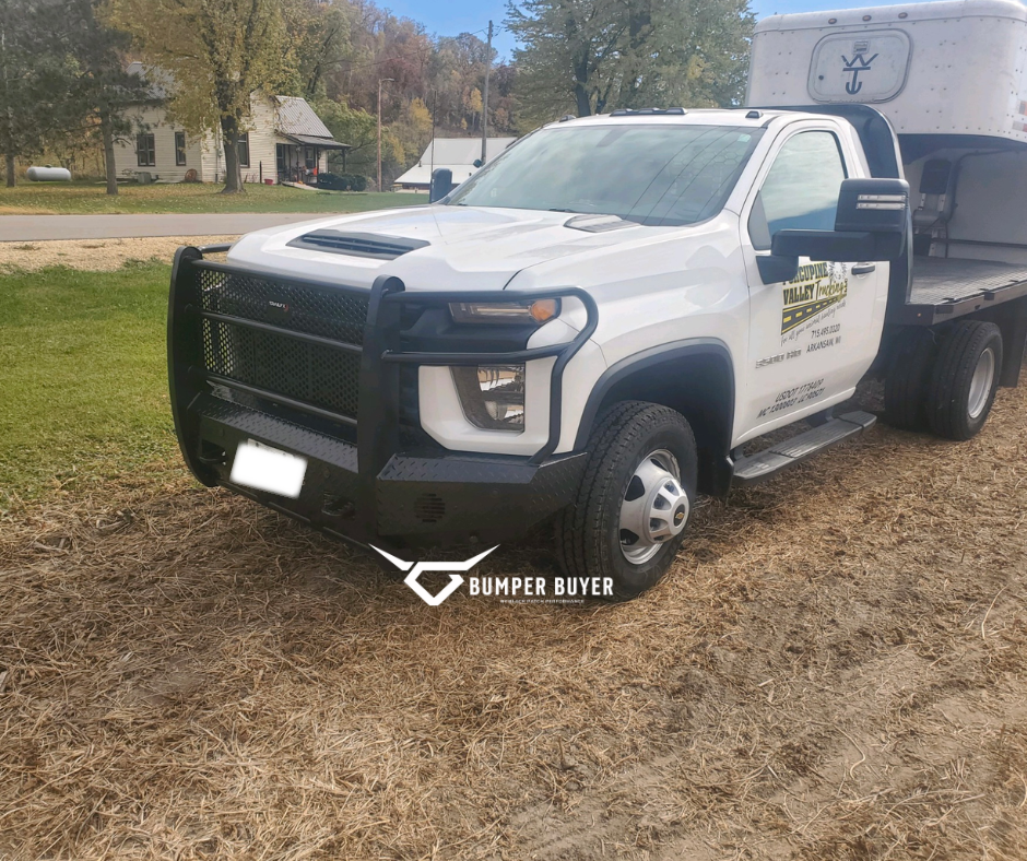 Ranch Style Full Front Replacement Bumper - Black Patch Performance