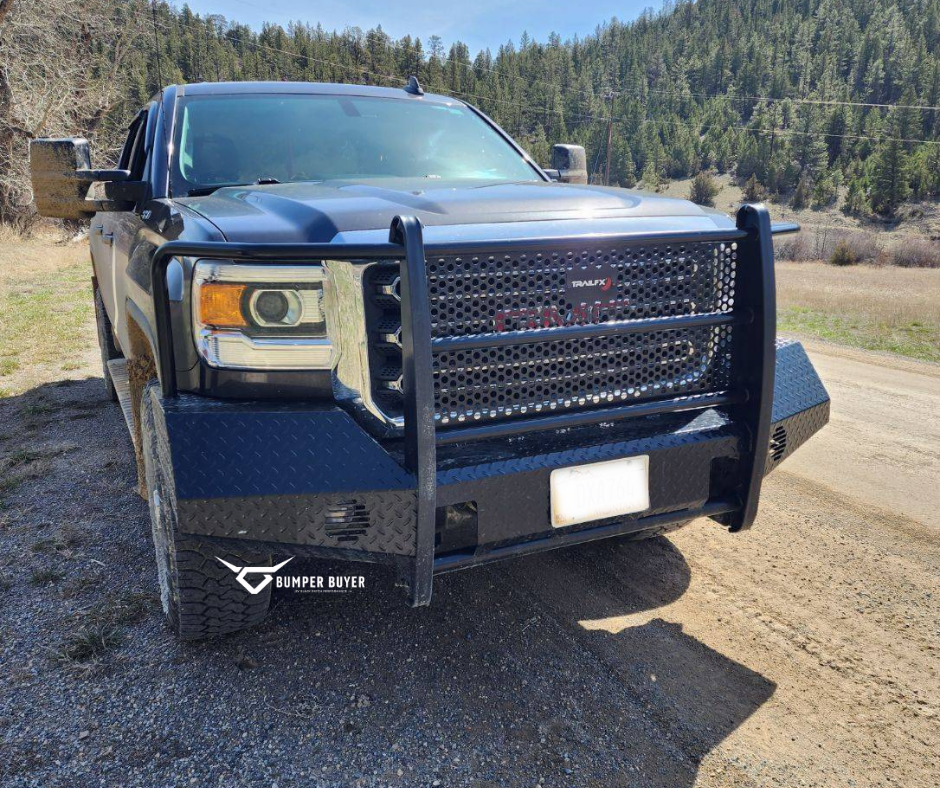 Ranch Style Full Front Replacement Bumper - Black Patch Performance