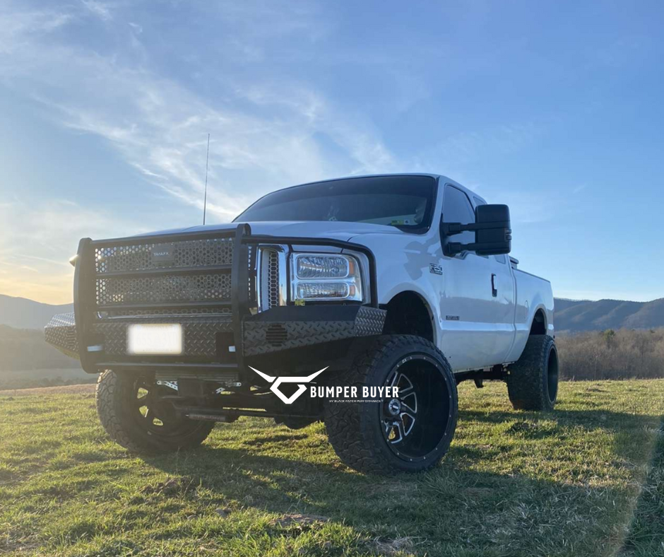 Ranch Style Full Front Replacement Bumper - Black Patch Performance
