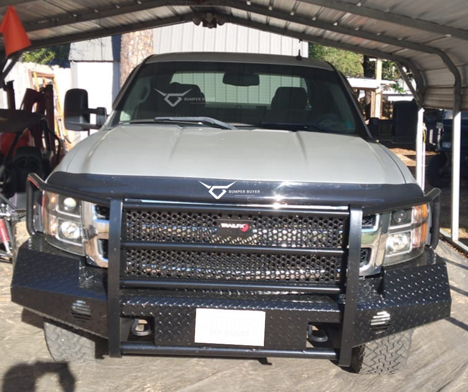 07-13 Chevrolet 1500 Trail FX Front Diamond Plate Bumper