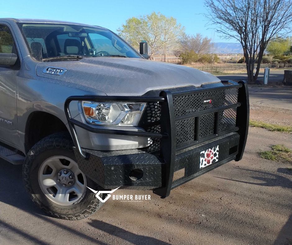 Ranch Style Full Front Replacement Bumper - Black Patch Performance