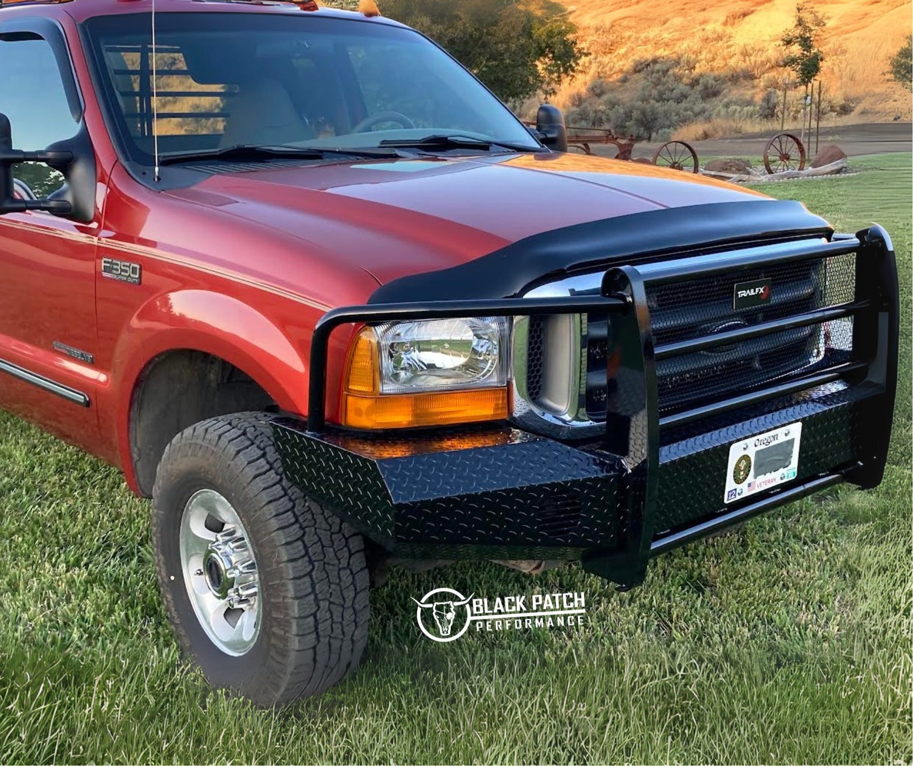99-04 Ford F250/F350 Trail FX Front Diamond Plate Bumper - Made in the USA