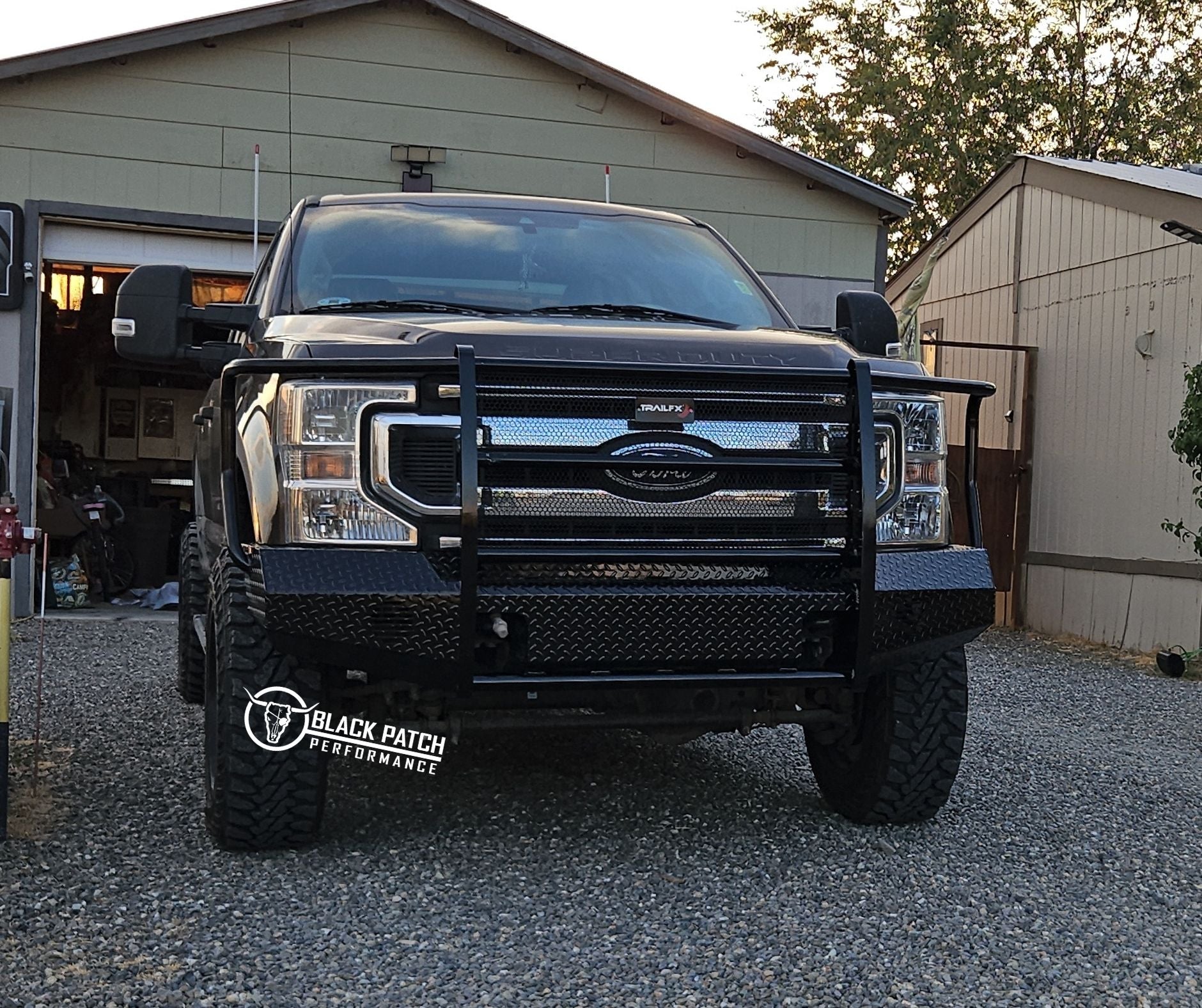 17-22 Ford F250/F350 Trail FX Front Diamond Plate Bumper - Made in the USA