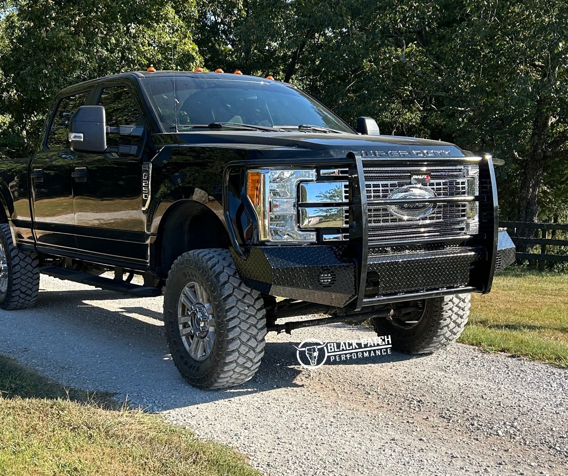 17-22 Ford F250/F350 Trail FX Front Diamond Plate Bumper - Made in the USA